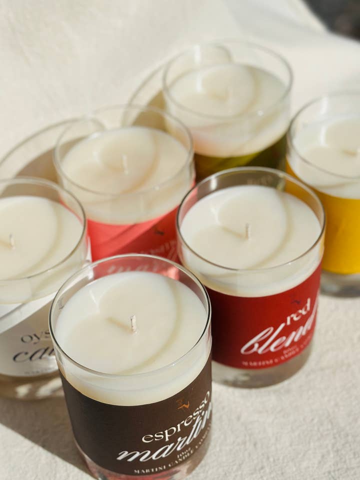 MARKNADSEXKLUSIV - Bästsäljande ljus inspirerade av cocktails för wholesale av Martini Candle Co.