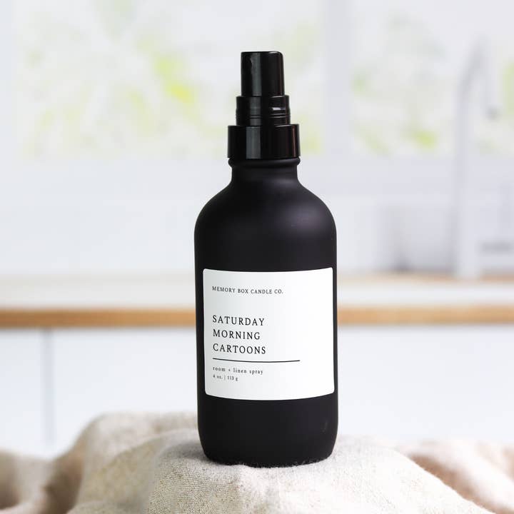 Saturday Morning Cartoons - Room + Linen Spray for wholesale by Memory Box Candle Co.