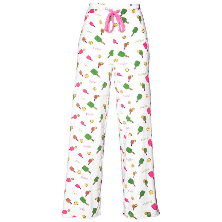 Amanda Blu - Wholesale Sleepwear Bottom - Women's - Pickleball Pajama Pants | Fun & Sporty PJ Bottoms