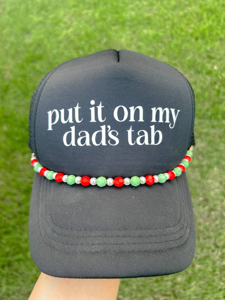 Cadena de sombreros navideños para venta al por mayor de kaits kustom jewelz