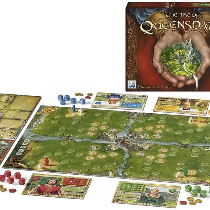 Texas Bookman - Wholesale Board Game - Rise Of Queensdale (Board Game)