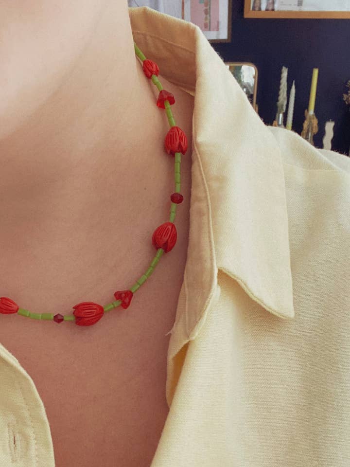 Rossa Garland Necklace for wholesale by blóma!