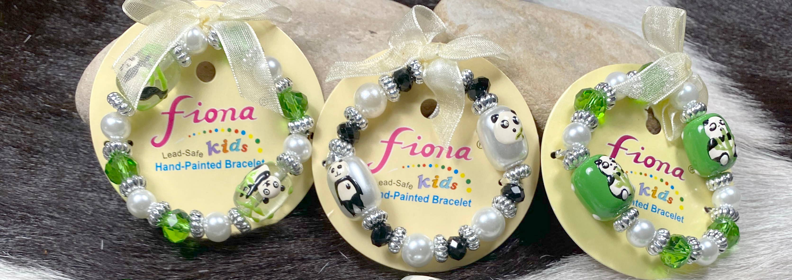 Fiona Accessories - Vente Bracelet de perles - Présentoir de comptoir Zoo Bracelet Safari Animal Print 48 pièces pour enfant10