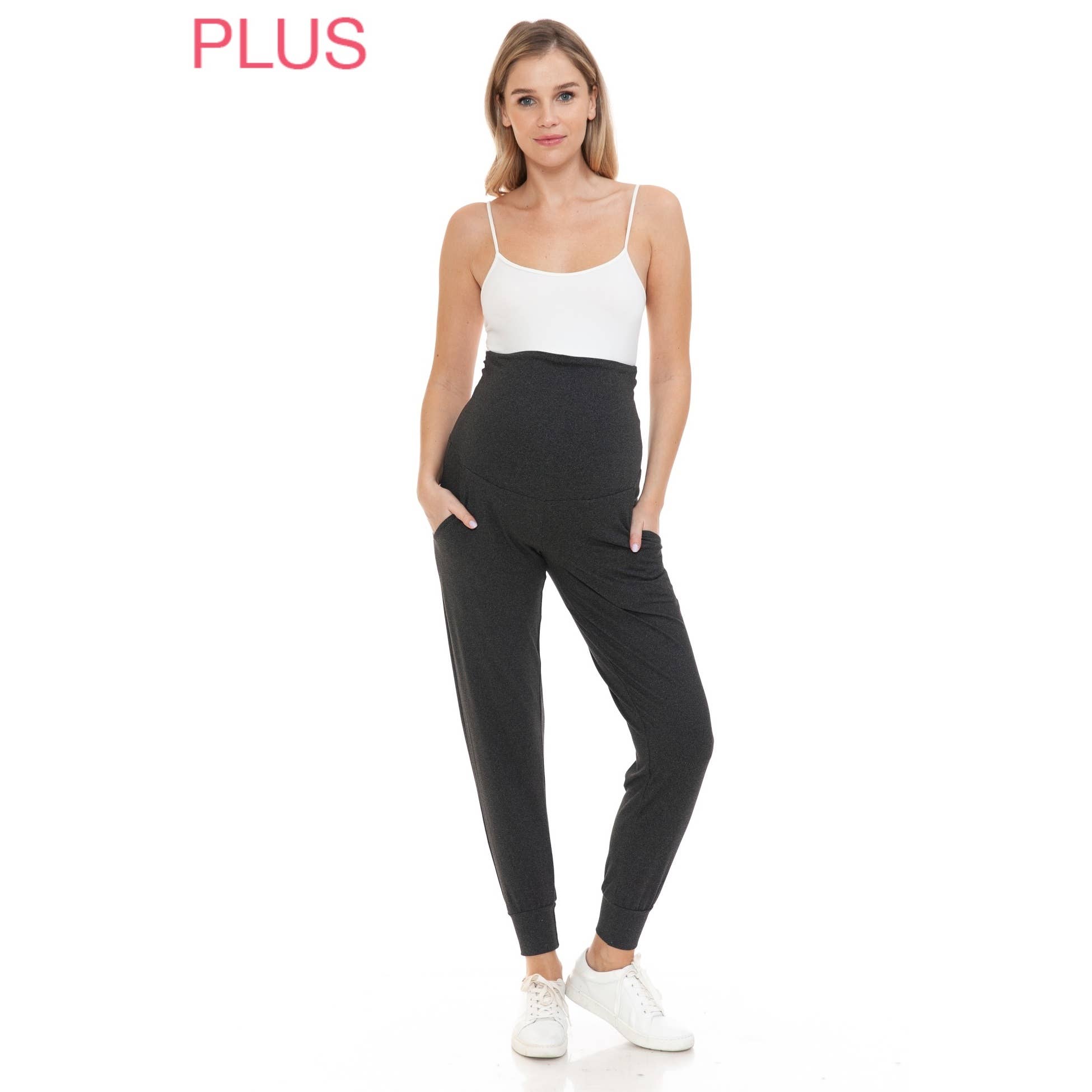 Leggings Depot - Wholesale Athletic Sweatpants/Joggers - Women's - Plus Size Buttery Soft Maternity Comfort Print Joggers5