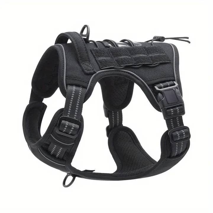 DIYSTORE - Wholesale Pet Harness - Dog - Tactical Harness For Large Dogs No Pull Adjustable Pet Harness Reflective Working Training Easy Control Pet Vest Military Service Dog Harnesses