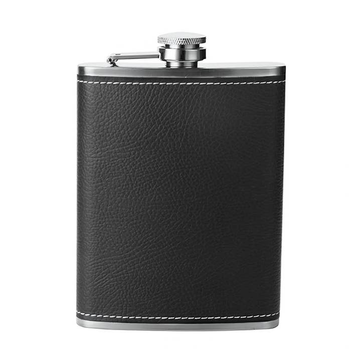 Faux Læder Hip Flask for engroshandel hos Treat Republic