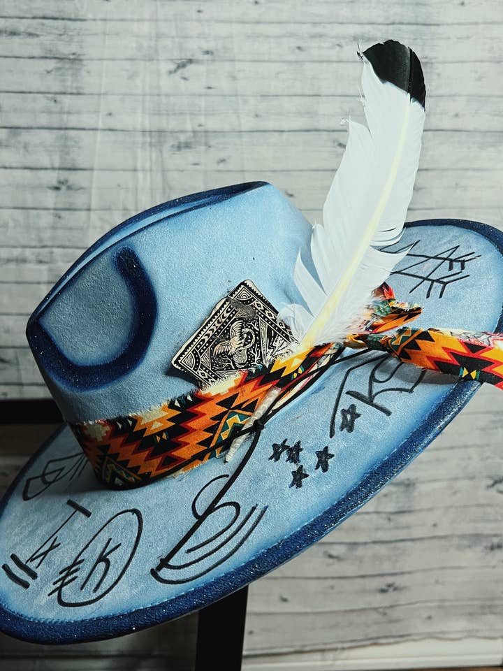 Texas Rain Suede Hat for wholesale by Pearled Pecos Hat Co.