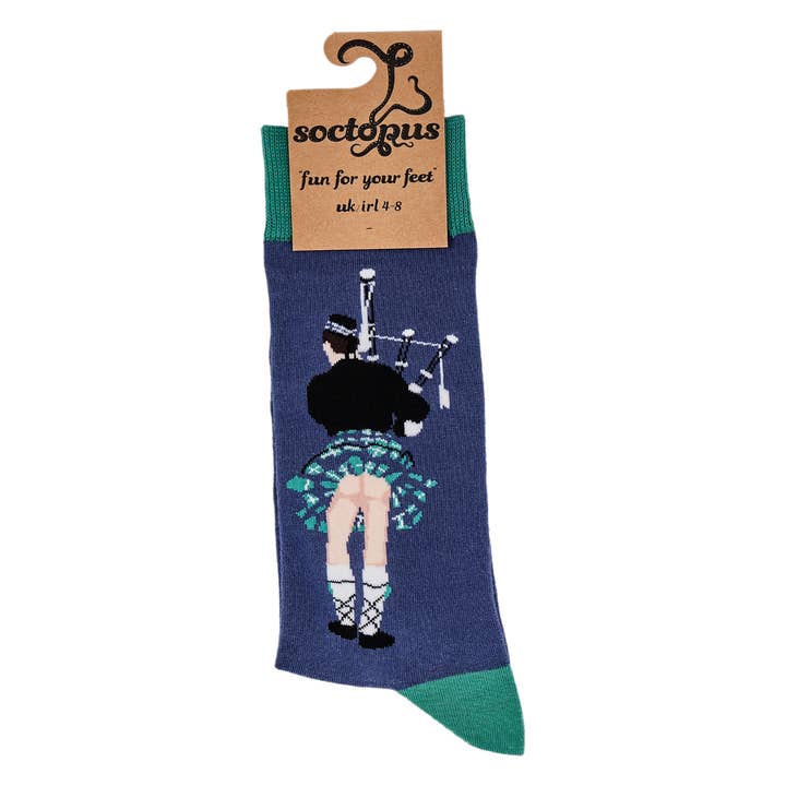 Socktopus - Wholesale Socks - Unisex - Scottish Kilt Socks - Kilt Bum4