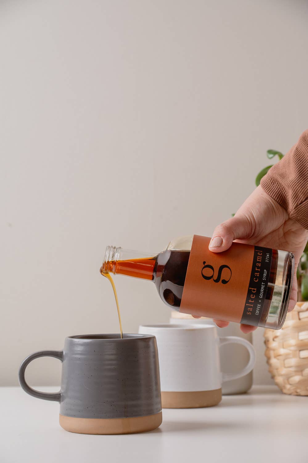 Gourmet Inspirations - Vente Sirops aromatisés - Caramel Salé Gourmet + Sirop de Café | 375ml SANS DROITS DE DOUANE1