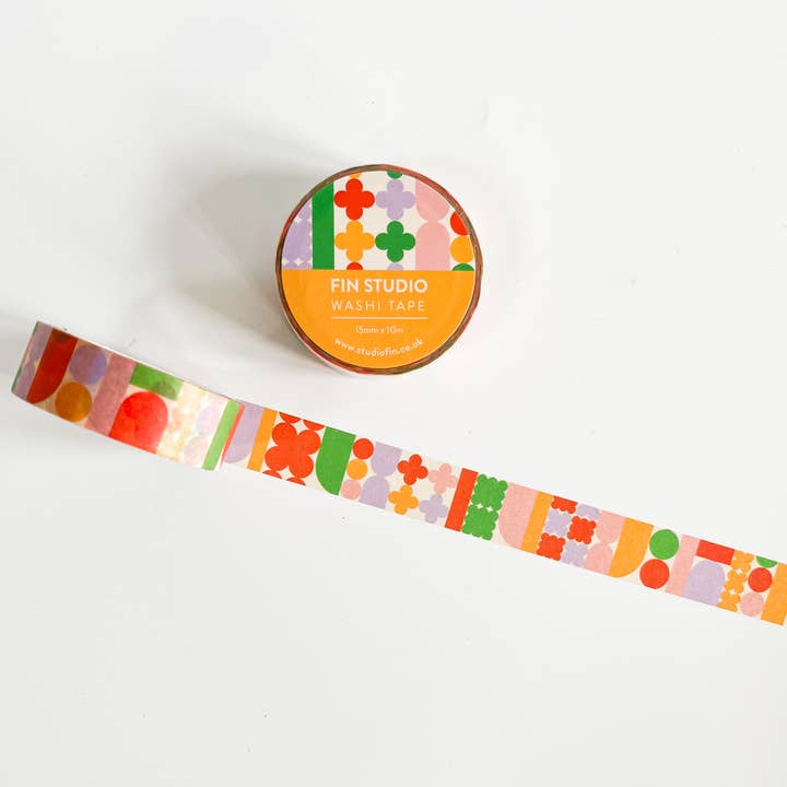 Fin Studio - Wholesale Washi Tape - Patterned Washi Tape, Bullet Journal Tape / Bubble3