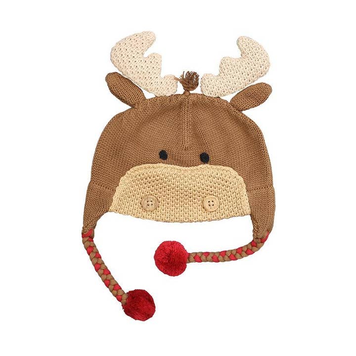 Moose Knit Hat for wholesale by Petit Ami & Zubels