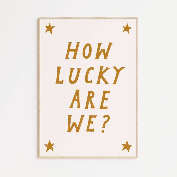 Hoe gelukkig zijn we? Afdrukken voor wholesale door Kitty Makes