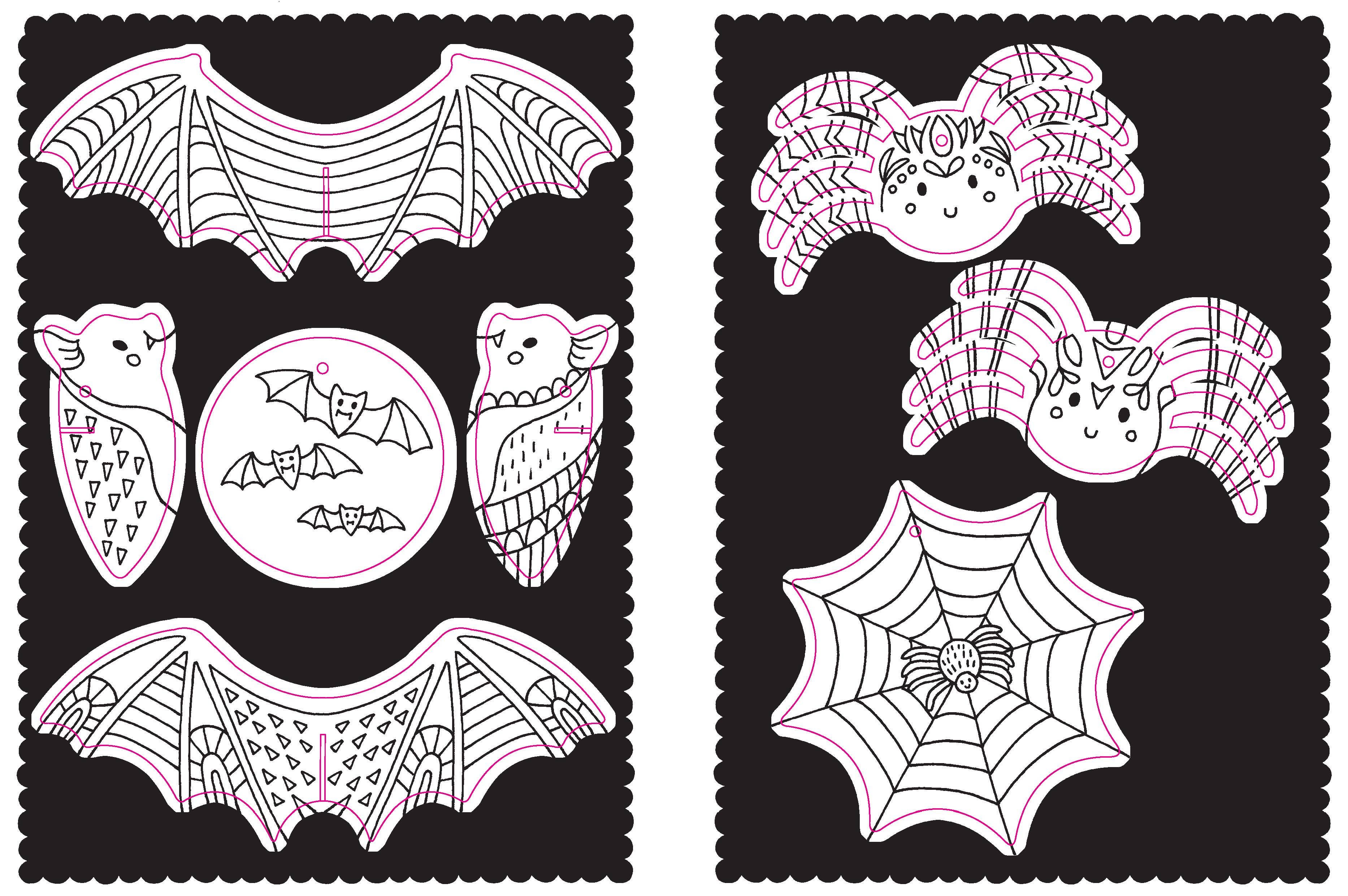 Hachette Book Group - Wholesale Crafts, Hobbies & DIY Book - Press Out and Decorate: Halloween2