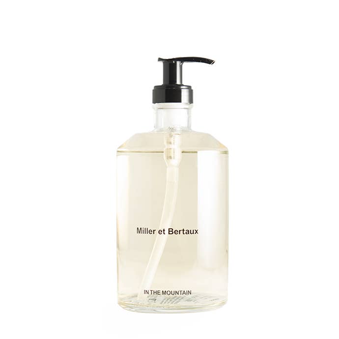 Miller et Bertaux | In the Mountain Liquid Soap 500ml for wholesale by Lothantique Inc.