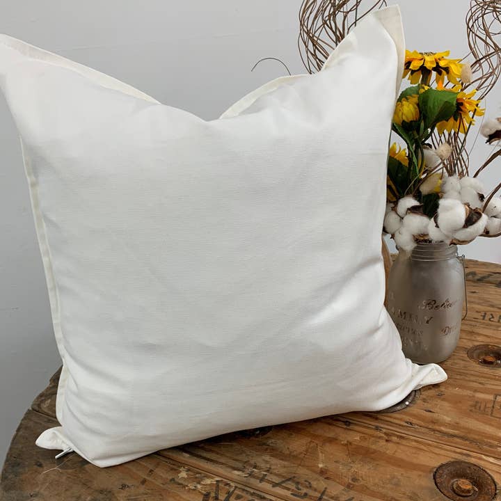 Solid Cotton Pillow for wholesale by The Inspiring Home