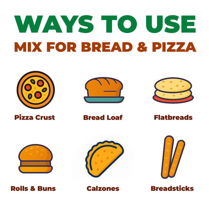 Food To Live – wholesale Bread mix – La Grande Ruota Gluten Free Mix For Bread and Pizza – Dairy Free, Non-GMO, Vegan5