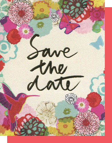 Big Wheel Press – wholesale Everyday greeting card – Zinnias4