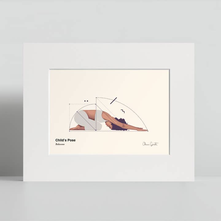 Addvent - Wholesale Art Print - Yoga Positions / Small Art Prints10