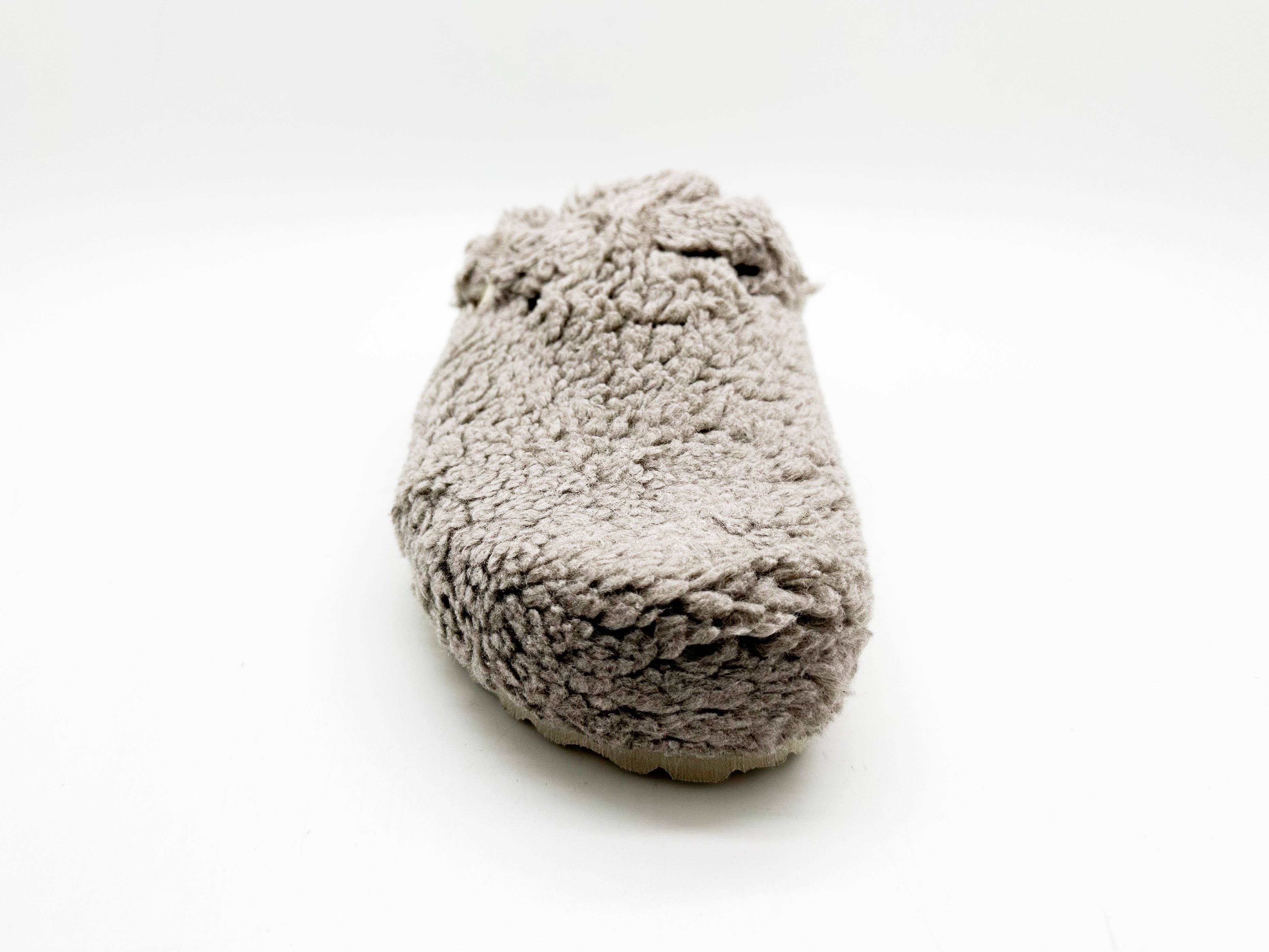 thies – wholesale Träskor – dam – thies 1856 ® ekologiska teddytofflor, veganska taupe2