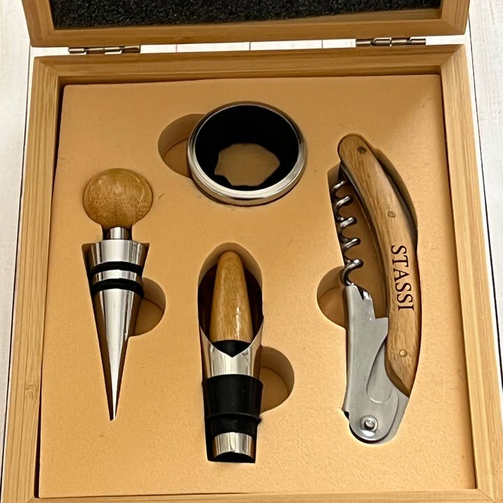 KW Laser Supplies - Wholesale Decorative Box - Wine Set3