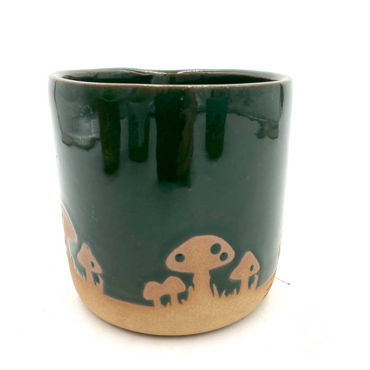 Ruby Farms Pottery - Wholesale Plant Pot - Small Mushroom. Handmade, Wonky Plant Pot/Planter1