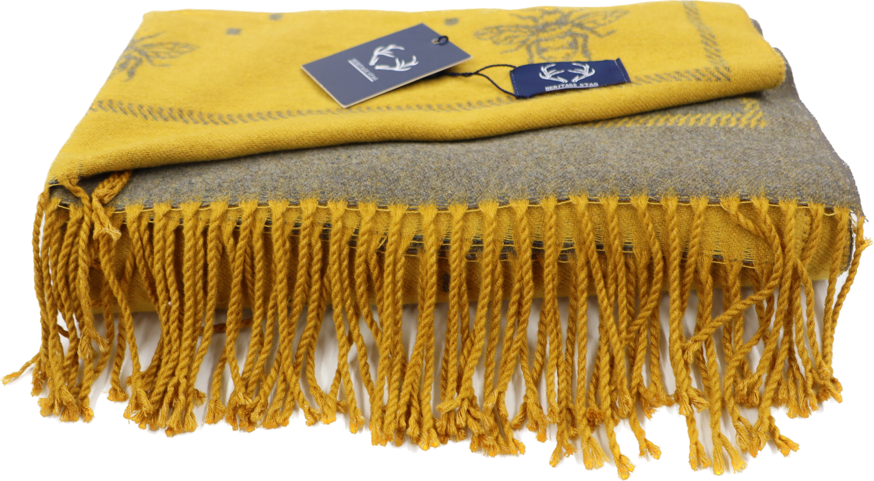 Alba Wholesale - Wholesale Scarf - Women's - Supersoft Bee Scarves (With Tassels)3