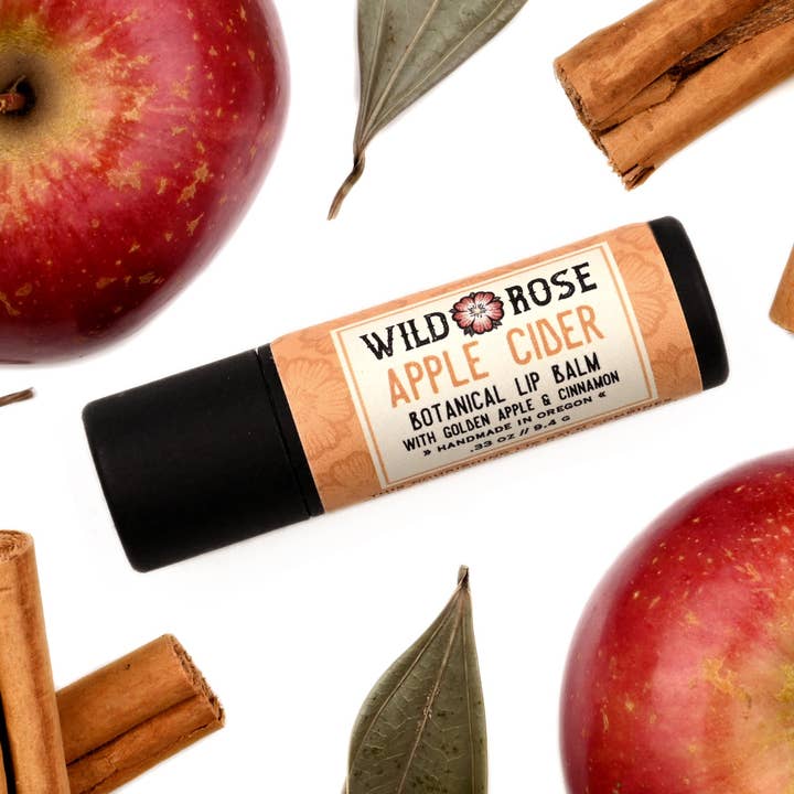 Apple Cider - Natural Lip Balm for wholesale by Wild Rose Herbs