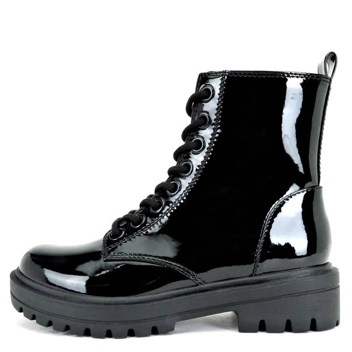 Mars Sky Shoes Wholesale - Wholesale Combat/Military Boots - Women's - Soda EPSOM Women Lug Sole Lace-up Military Combat Boots
