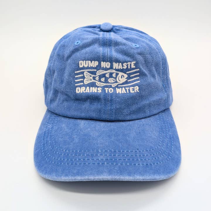 MOTEL777 - Wholesale Baseball Cap - Unisex - Drains To River Cotton Dad Hat1