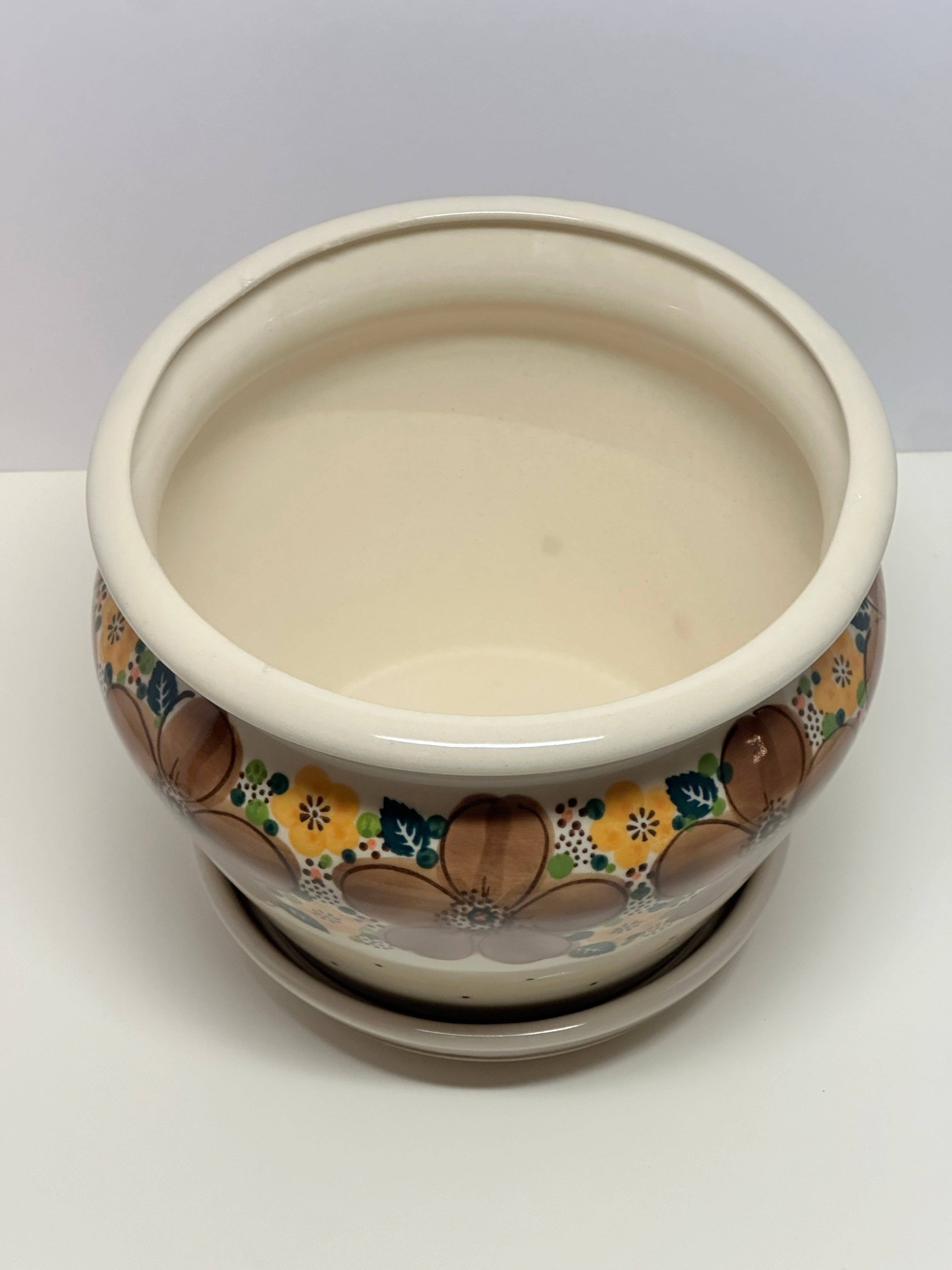 Music City Polish Pottery - Wholesale Plant Pot - Plant Pot, Round1