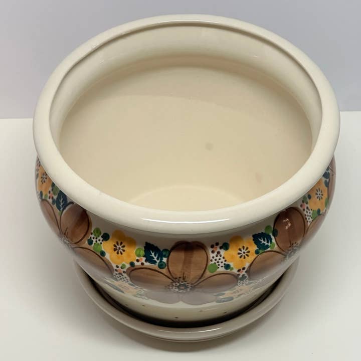 Music City Polish Pottery - Wholesale Plant Pot - Plant Pot, Round1