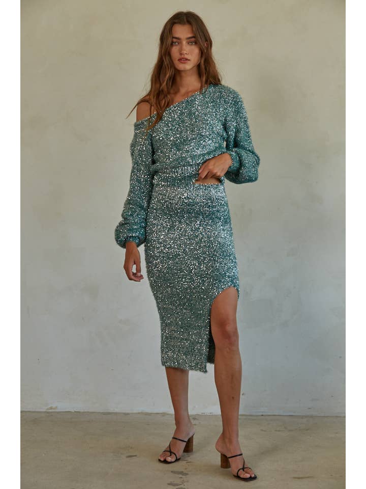 By Together - Wholesale Knit Sweater - Women's - W1273 | Knit Sweater Off The Shoulder Pullover Top