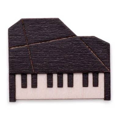 Piano Brosch för wholesale av Bewooden