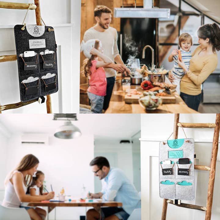 Bagby - Wholesale Phone/Tablet Stand - Bagby Family Screentime Phone / Tablet Set (6+1 Pockets)20