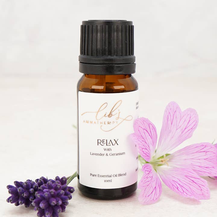Relax Essential Oil Blend for wholesale by Lib's Aromatherapy