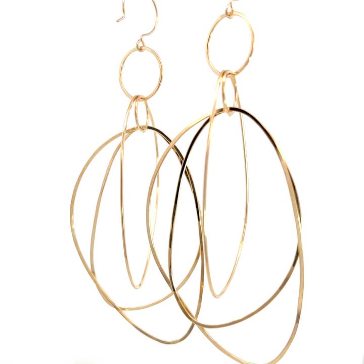 eggdrop 3 earrings for wholesale by Kate Jack Jewelry