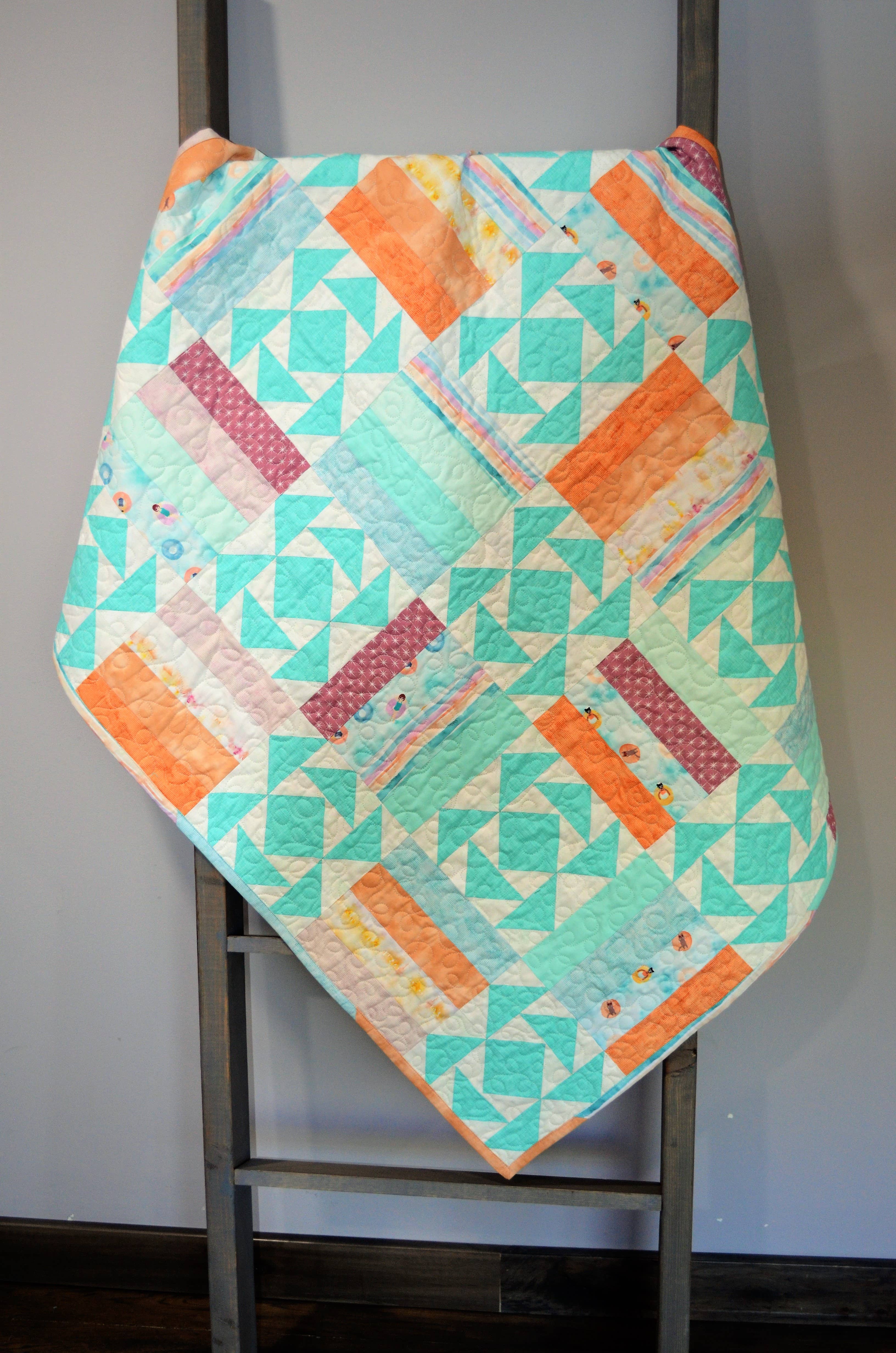 Purple Daisy Quilt Designs - Wholesale Quilt - Clara Quilt Pattern6