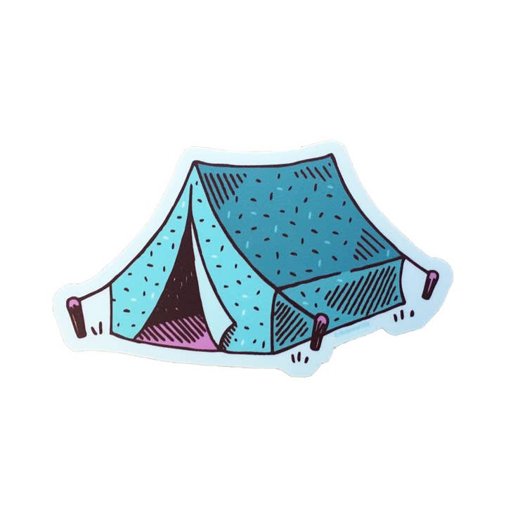 Tent Sticker for wholesale by Noteworthy Paper & Press