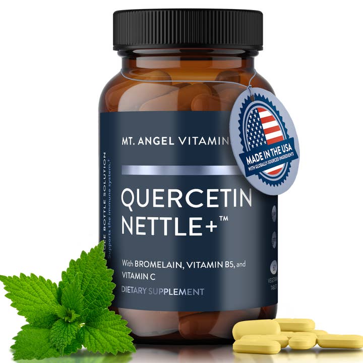Mt. Angel Vitamins' Quercetin Nettle+ - 60 Tablets for wholesale by Mt. Angel Vitamins