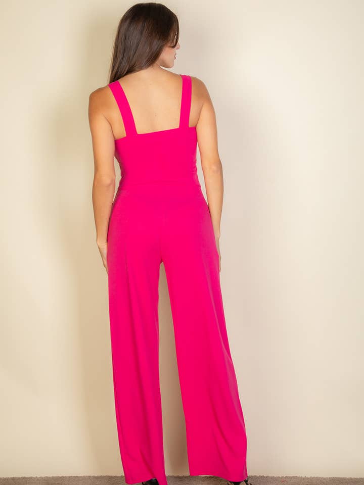 CAPELLA APPAREL - Wholesale Jumpsuit - Dames - Cami-jumpsuit met inkepingen8