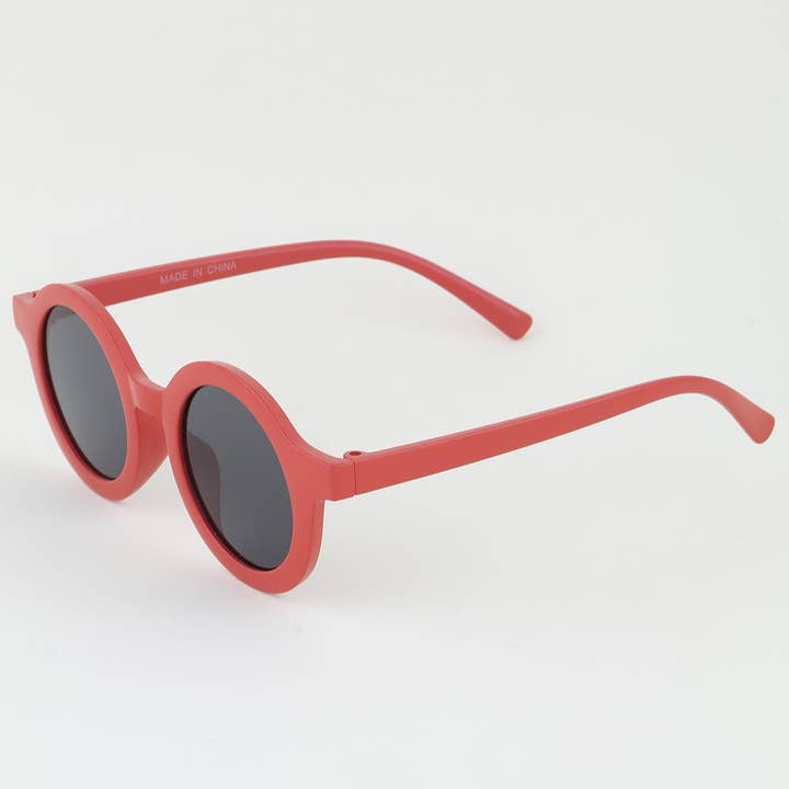 MIX KIDS Retro Matte Round Sunglasses for wholesale on Faire1