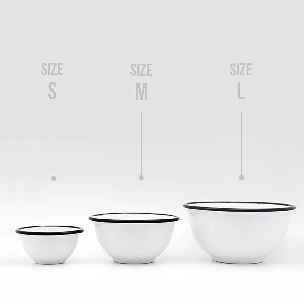 Emalco Enamelware - Wholesale Bowl - 25.2 oz Cereal Bowl | PLAIN5