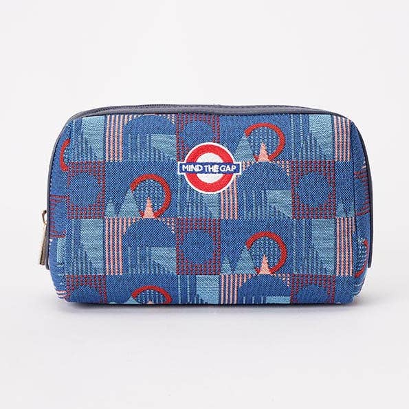 Beautytas TFL Piccadilly Moquette Let op de kier voor wholesale door Signare London