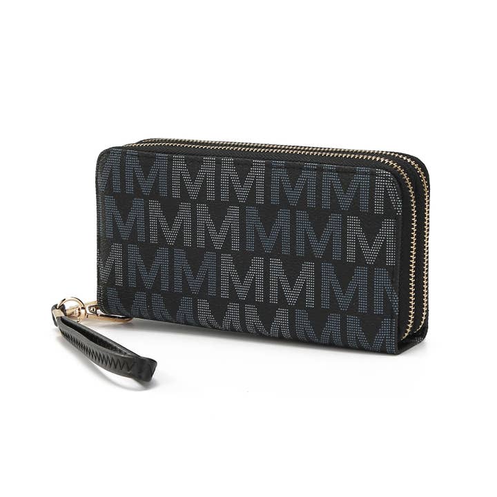MKF Collection – Carteira - Mulher por atacado – Bolsa de Pulseira Hofstra M Signature Wallet para Mulher da Mia K2