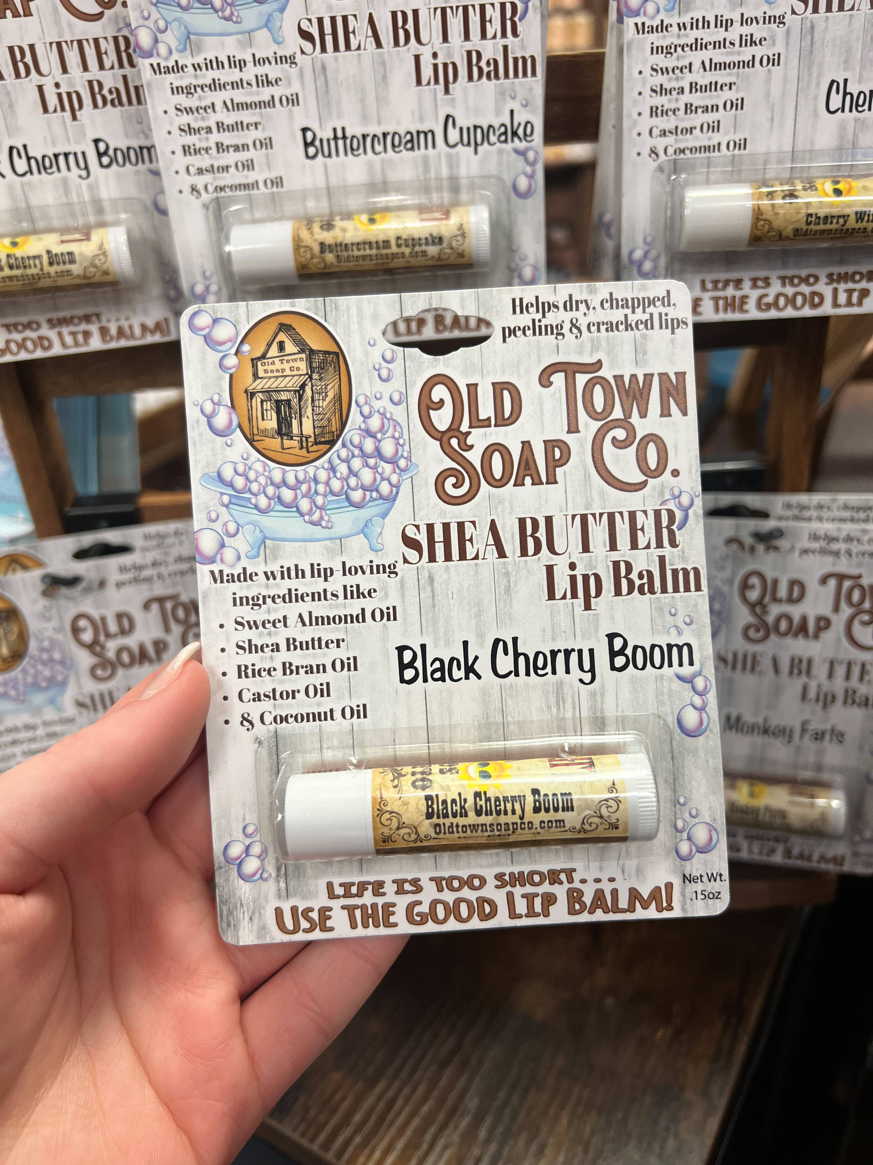 Old Town Soap Co. - Wholesale Lip Balm - Lip Balm -12 Flavors -Super Hydrating with SPF Protection1