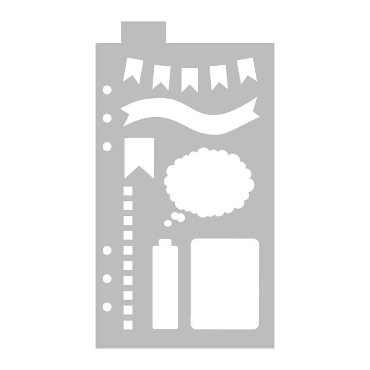 Tägliche Verteilung - Klassische A5 Journal Schablone für den Großhandel von Oops a Daisy UK Ltd