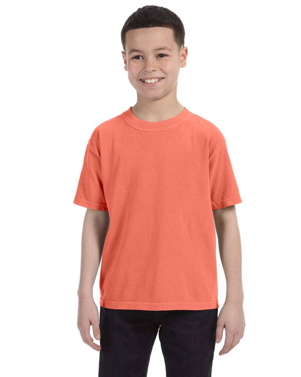 Total Apparel - Wholesale T-Shirt - Kids - Comfort Colors Garment-Dyed Youth Midweight T-Shirt | C901815