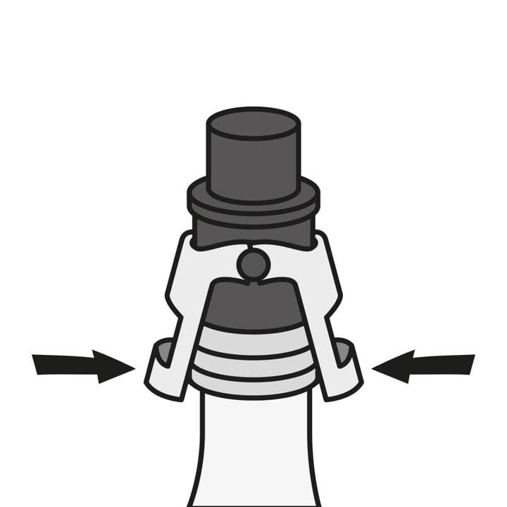 Wholesale Gifts Tomorrow – wholesale Wine stopper – Bar Amigos Wine Champagne Savers Pressure Stopper Red4