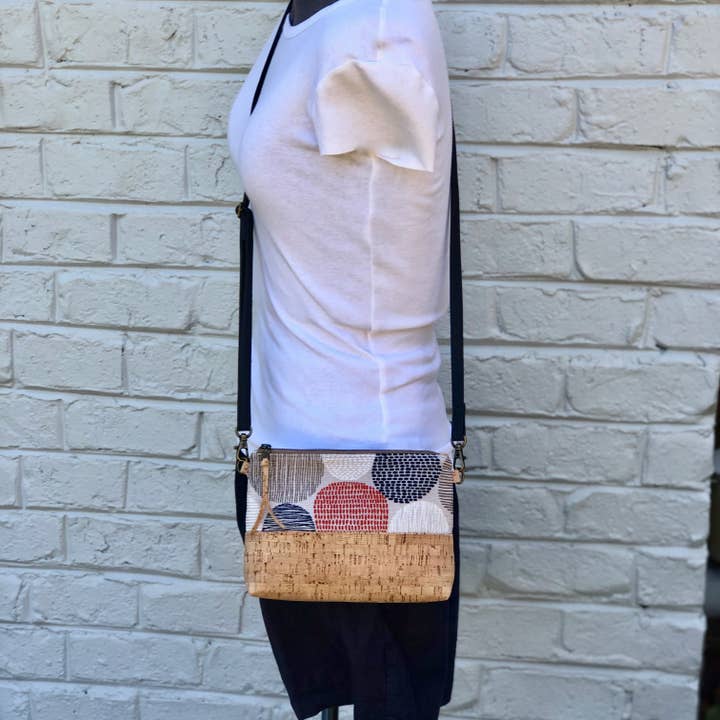 mmb by hand - Wholesale Crossbody Bag - Women's - Organic and Cork Mini Crossbody8