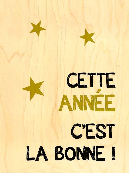 NYÅRSKORT DETTA ÄR DET RÄTTA ÅRET för wholesale av Hironwoods